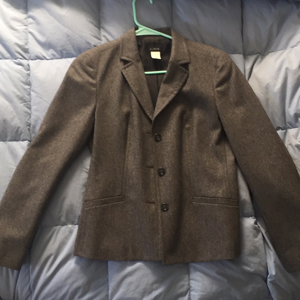 J. Crew Charcoal Blazer